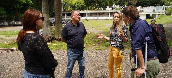 Recorrido de reconocimiento en el Parque Tecnol&oacute;gico San Fernando