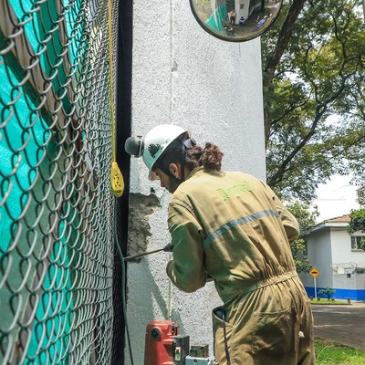 Estructura del antiguo club San Fernando es inspeccionada para darle continuidad en proyecto movilizador