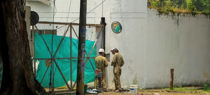 Estructura del antiguo club San Fernando es inspeccionada para darle continuidad en proyecto movilizador