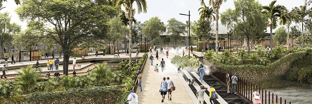 Renders Parque Pacifico
