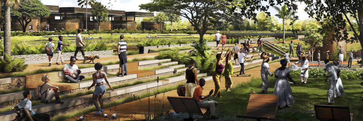 Renders Parque Pacifico