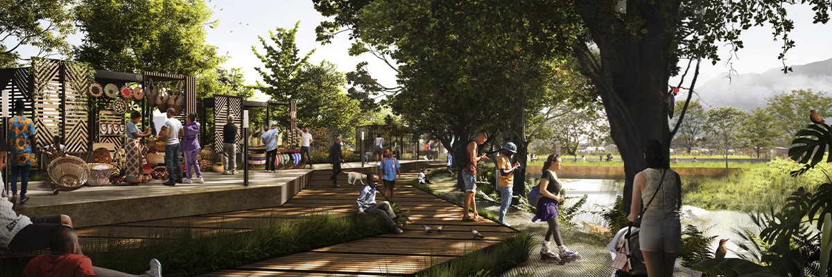 Renders Parque Pacifico