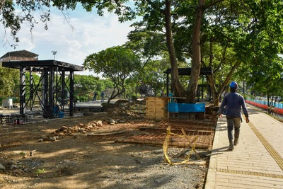 As&iacute; va el primer parque cultural de Cali a lo largo de sus tres tramos en la primera fase de ejecuci&oacute;n.