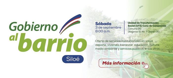 &lsquo;Gobierno al barrio&rsquo; llega a Silo&eacute; este s&aacute;bado 3 de septiembre