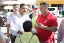 Comunidad del barrio El Guabal recibi&oacute; al alcalde Jorge Iv&aacute;n Ospina, en la sexta jornada de Gobierno al Barrio 