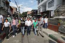 Comunidad del barrio El Guabal recibi&oacute; al alcalde Jorge Iv&aacute;n Ospina, en la sexta jornada de Gobierno al Barrio 