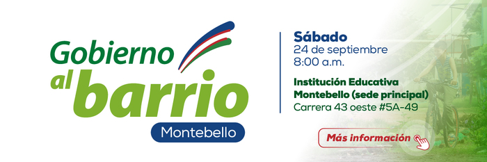 &lsquo;Gobierno al barrio&rsquo; se traslada al corregimiento de Montebello