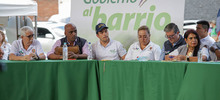 Ante habitantes de la Comuna 4, el alcalde Jorge Iv&aacute;n Ospina prioriz&oacute; inversiones 
