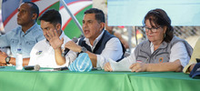 Ante habitantes de la Comuna 4, el alcalde Jorge Iv&aacute;n Ospina prioriz&oacute; inversiones 