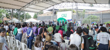 Ante habitantes de la Comuna 4, el alcalde Jorge Iv&aacute;n Ospina prioriz&oacute; inversiones 