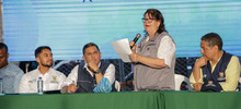 Ante habitantes de la Comuna 4, el alcalde Jorge Iv&aacute;n Ospina prioriz&oacute; inversiones 