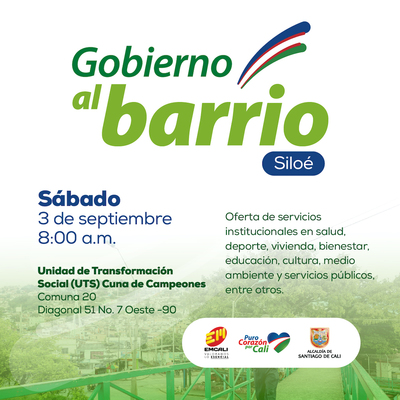 &lsquo;Gobierno al barrio&rsquo; llega a Silo&eacute; este s&aacute;bado 3 de septiembre
