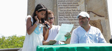 Sebasti&aacute;n de Belalc&aacute;zar fue puesto en pie con placa de reconocimiento a los pueblos ind&iacute;genas