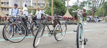 Conozca a la familia cale&ntilde;a que promueve el uso de la bicicleta y los valores de la cale&ntilde;idad