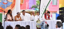 Se develaron los monumentos en honor a los j&oacute;venes asesinados en Llano Verde