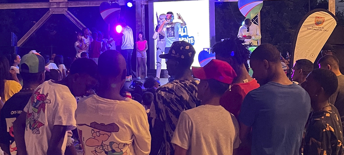 Debut de Freestyle una de las iniciativas comunitarias de la comuna 21