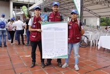 Cali Incluyente apoya a la Brigada de emergencia y prevenci&oacute;n de la Fundaci&oacute;n Coalici&oacute;n de Brigadas
