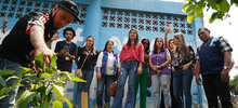 Funcionarios del Gabinete Distrital alentaron a j&oacute;venes barristas del comedor comunitario Pal Barrio Ra&iacute;ces