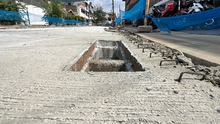 En los alrededores de la Galer&iacute;a Alameda se renuevan v&iacute;as en concreto r&iacute;gido