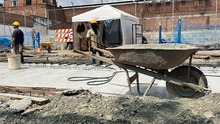 En los alrededores de la Galer&iacute;a Alameda se renuevan v&iacute;as en concreto r&iacute;gido