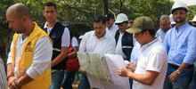 Alcalde de Cali inspeccion&oacute; avance de obra de la primera fase de Parque Pac&iacute;fico