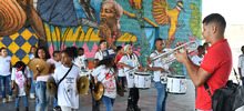 Banda m&uacute;sico marcial &lsquo;Brigada 152&rsquo;: un espacio de arte en el oriente de Cali 