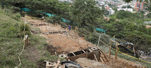 Empiezan a ser visibles los senderos de Cristo Rey 