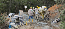 Empiezan a ser visibles los senderos de Cristo Rey 