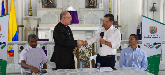 Alcald&iacute;a de Cali entreg&oacute; recursos para restauraci&oacute;n de iglesia La Ermita