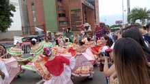 Los &lsquo;Ticos&rsquo; se lucieron en el desfile del I Encuentro Mundial de Culturas Populares