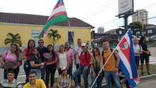 Los &lsquo;Ticos&rsquo; se lucieron en el desfile del I Encuentro Mundial de Culturas Populares