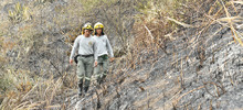Bomberos le siguen el rastro a la &lsquo;huella&rsquo; criminal del incendio en Cristo Rey