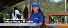 Este mi&eacute;rcoles, la cita es en el Foro Ciudadano de Todas y Todos a Estudiar