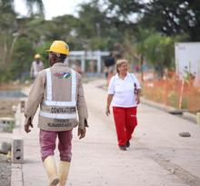 Concejales exaltan el avance del Bulevar de Oriente 