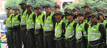 Cale&ntilde;os valoran de manera positiva presencia de la Polic&iacute;a en las estaciones del MIO