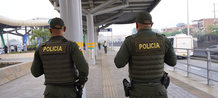 Cale&ntilde;os valoran de manera positiva presencia de la Polic&iacute;a en las estaciones del MIO