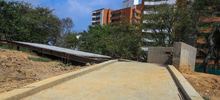 Nueva obra paisaj&iacute;stica no tendr&aacute; deslaves sobre la avenida de Los Cerros 
