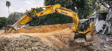 Obreros y maquinaria avanzan en la construcci&oacute;n del Parque Tecnol&oacute;gico de Innovaci&oacute;n San Fernando