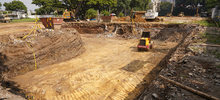 Obreros y maquinaria avanzan en la construcci&oacute;n del Parque Tecnol&oacute;gico de Innovaci&oacute;n San Fernando