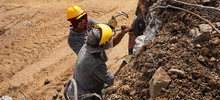 Obreros y maquinaria avanzan en la construcci&oacute;n del Parque Tecnol&oacute;gico de Innovaci&oacute;n San Fernando