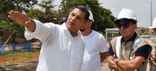 Alcalde de Cali pide apoyo de la ciudadan&iacute;a para proteger obras del Bulevar de Oriente