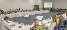 Delito trasnacional y miner&iacute;a ilegal, temas priorizados por el alcalde Ospina ante el Bloque Regional 