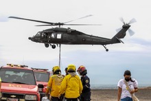 Alentadora jornada para sofocar incendio forestal