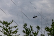 Alentadora jornada para sofocar incendio forestal