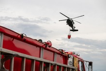 Alentadora jornada para sofocar incendio forestal