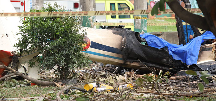 Accidente de avioneta enluta a los cale&ntilde;os y a la Fuerza A&eacute;rea