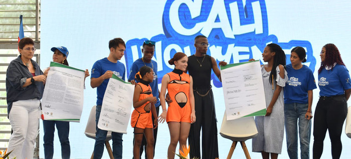 Cierre del componente iniciativas comunitarias, Cali Incluyente