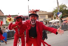 2000 artistas engalanaron el desfile del Carnaval de Cali Viejo&nbsp;