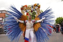 2000 artistas engalanaron el desfile del Carnaval de Cali Viejo&nbsp;