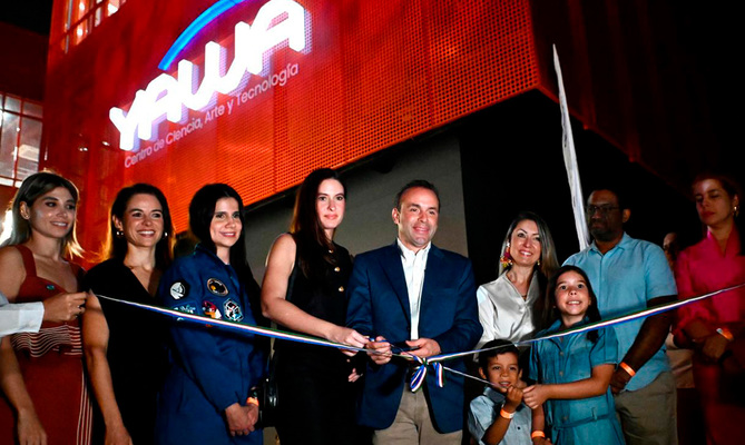 Alcalde Alejandro Eder inaugura Yawa, Centro de Ciencia, Arte y Tecnolog&iacute;a de Cali